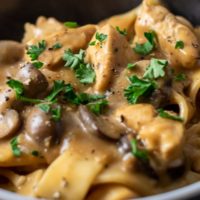 Paprika Chicken Stroganoff