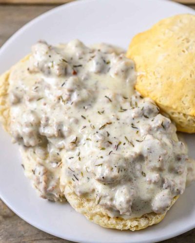 Old Fashioned Biscuits and Gravy