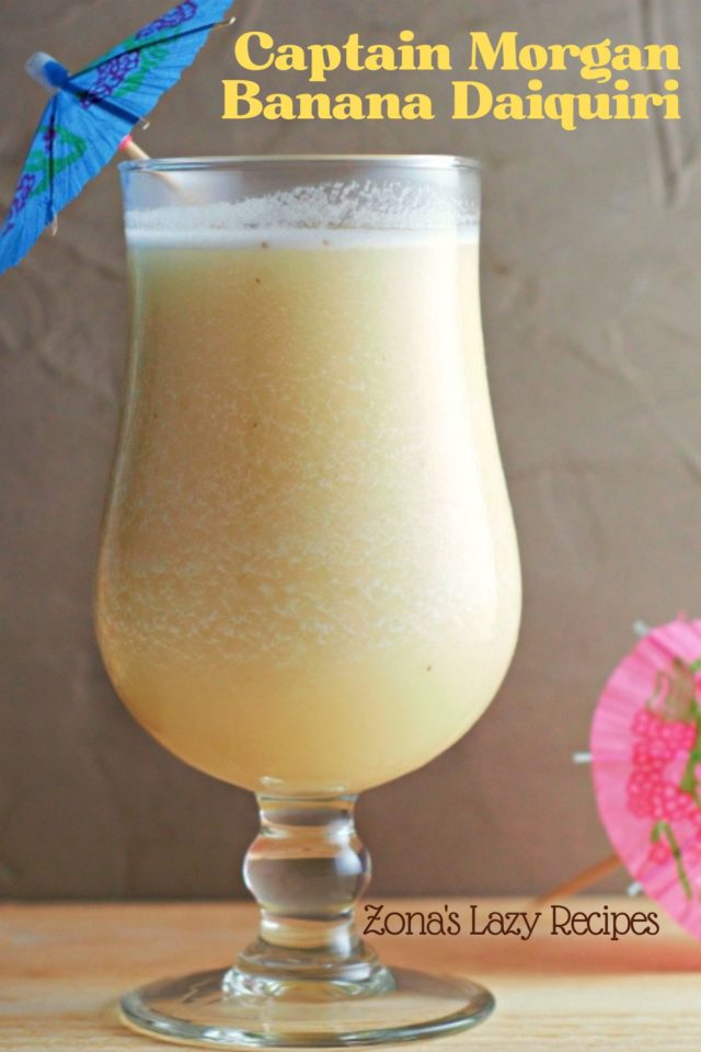 Captain Banana Daiquiri (5 ingredients, 4 steps, 5 minutes