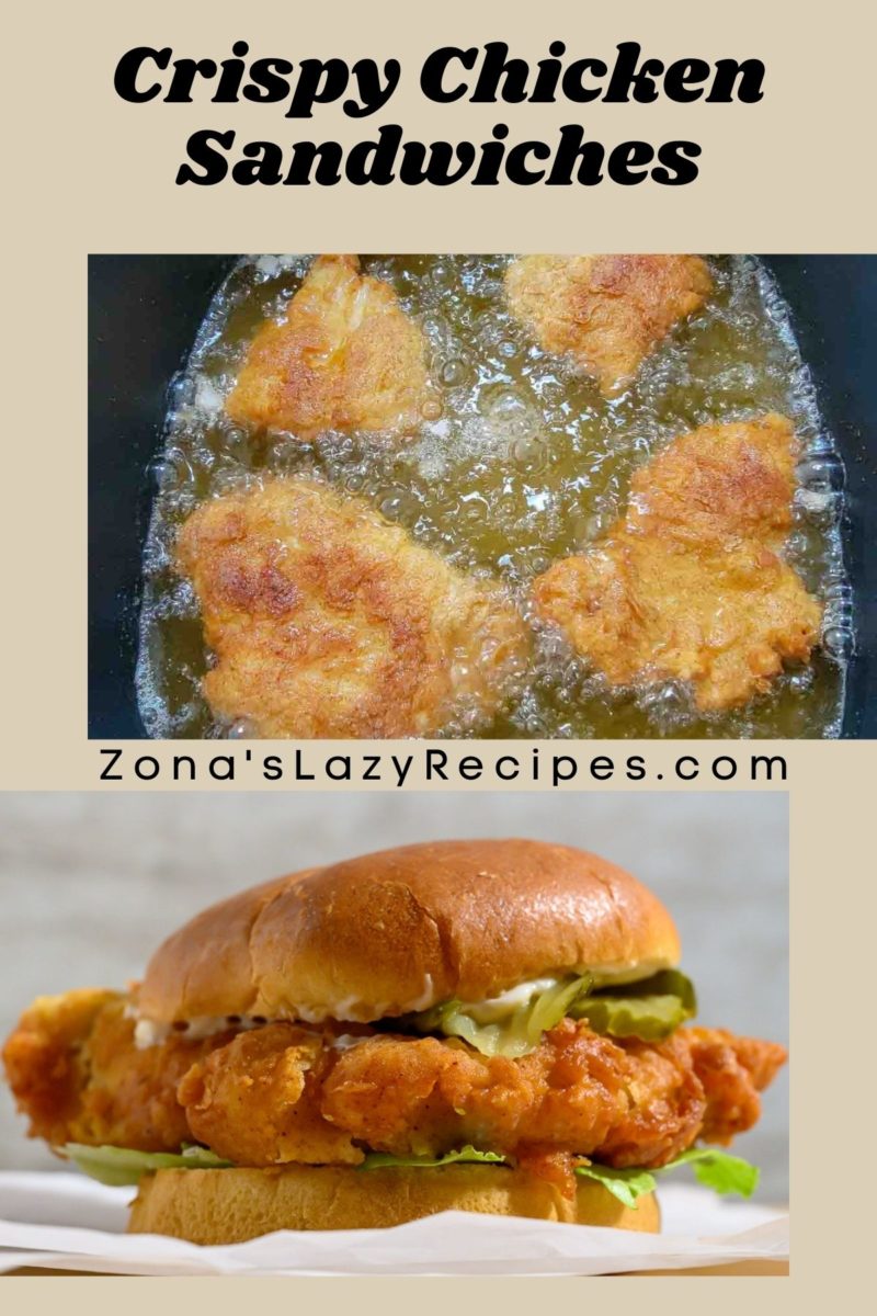 Crispy Buttermilk Chicken Sandwich on parchment paper.