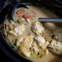 Crockpot Chicken and Dumplings