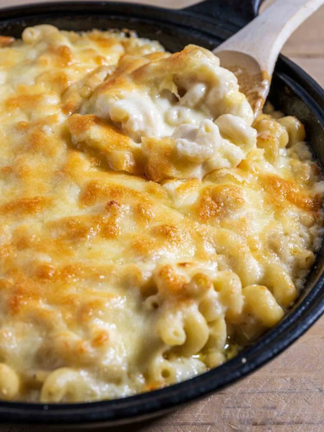 7 Ingredient White Cheddar Mac and Cheese