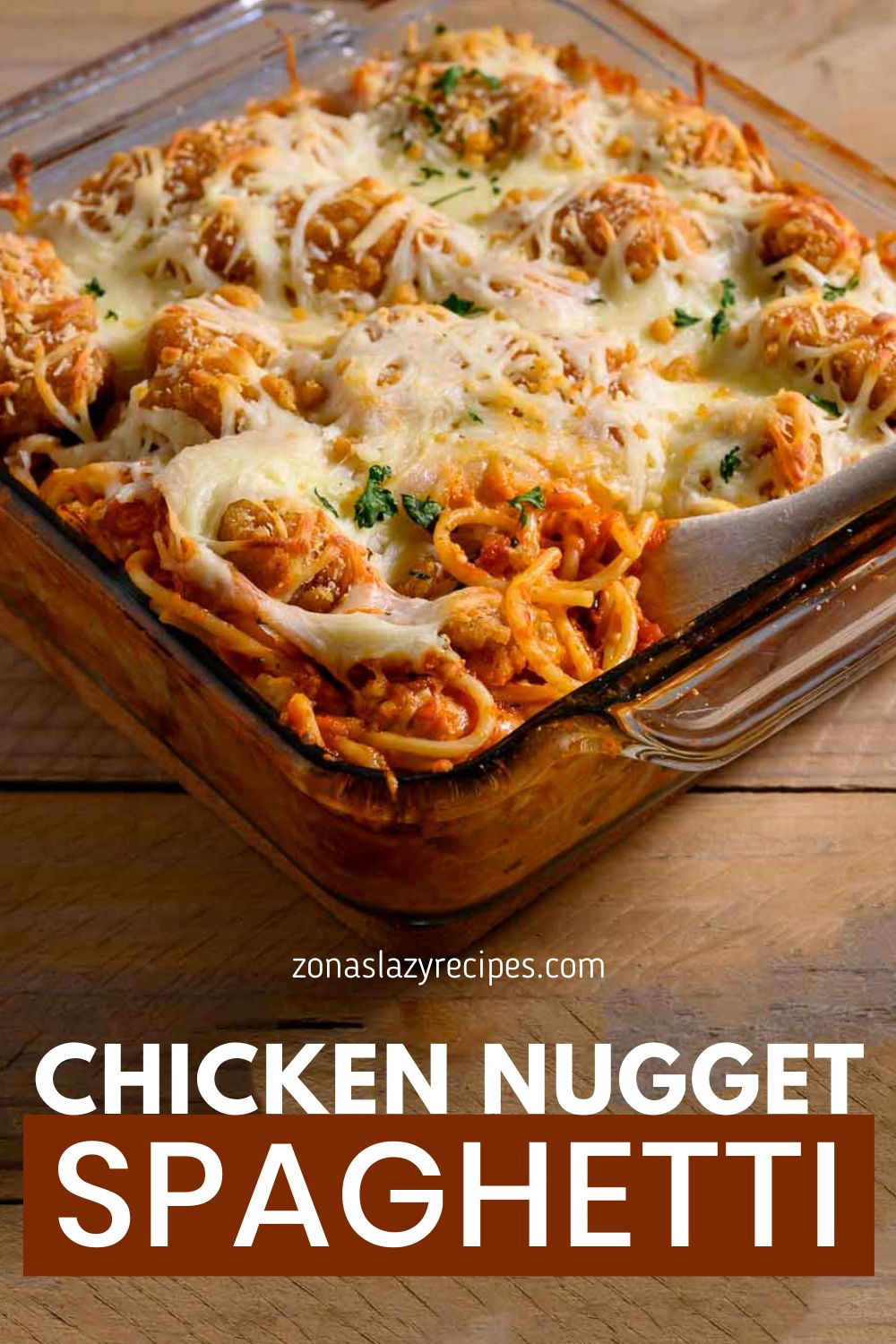 Chicken Nugget Spaghetti (5 Ingredients) - Zona&amp;#39;s Lazy Recipes