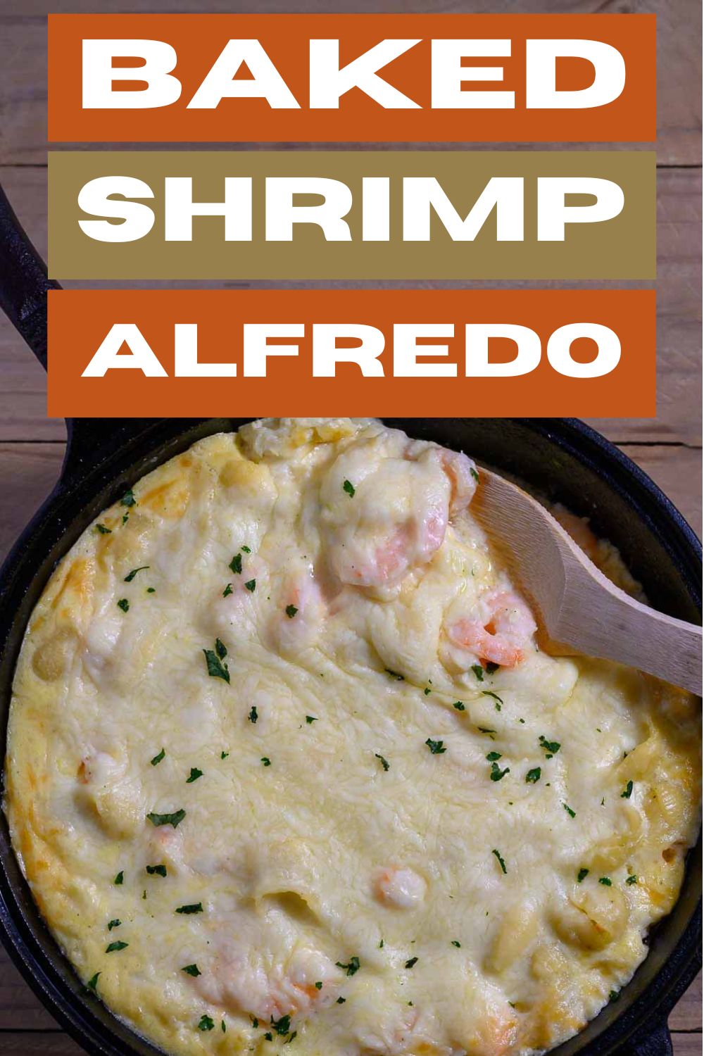 Easy Garlicky Shrimp Alfredo Bake Zona's Lazy Recipes