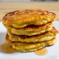 5 Ingredient Banana Pancakes with No Milk