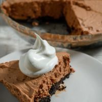 No Bake Chocolate Mousse Cheesecake