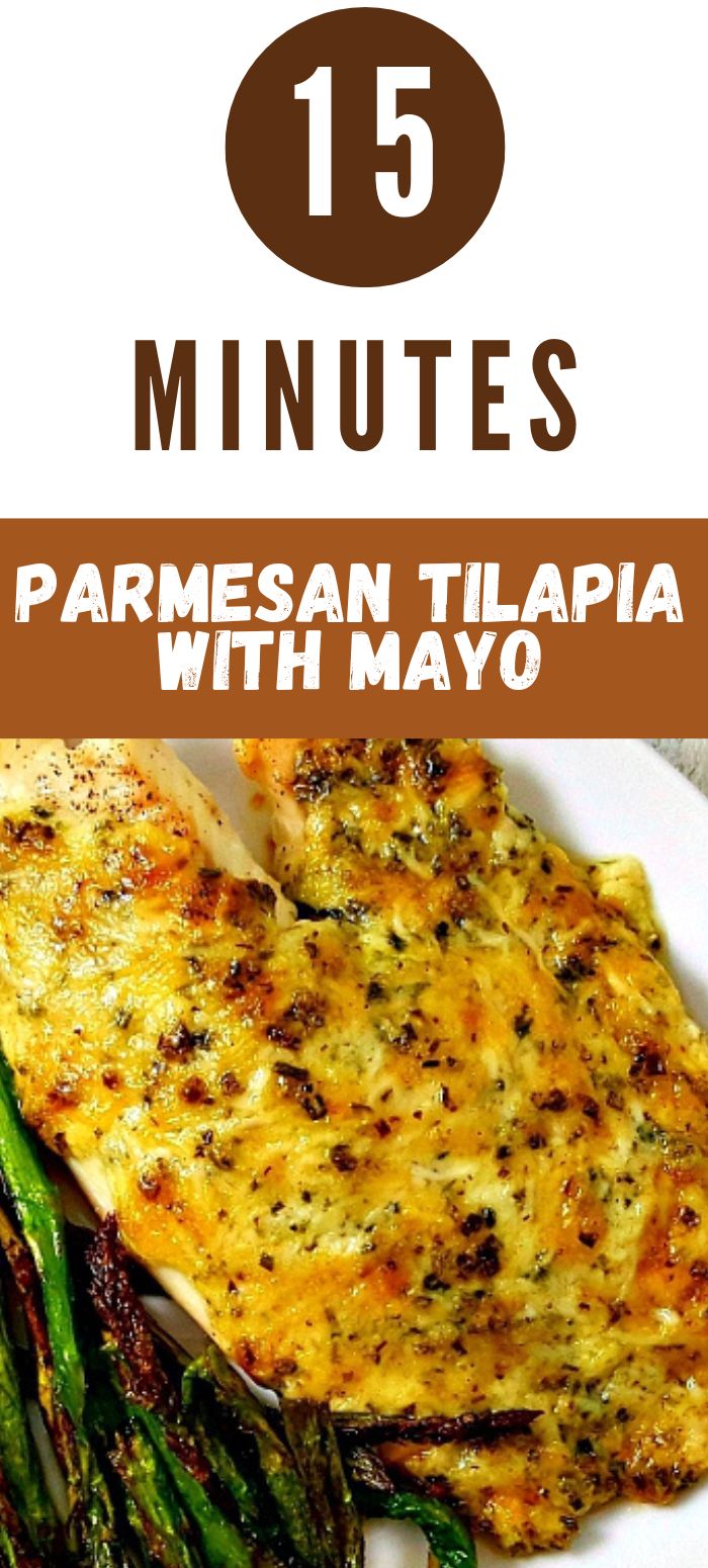 Parmesan Tilapia with Mayo (15 min 5 Steps) Zona's Lazy Recipes