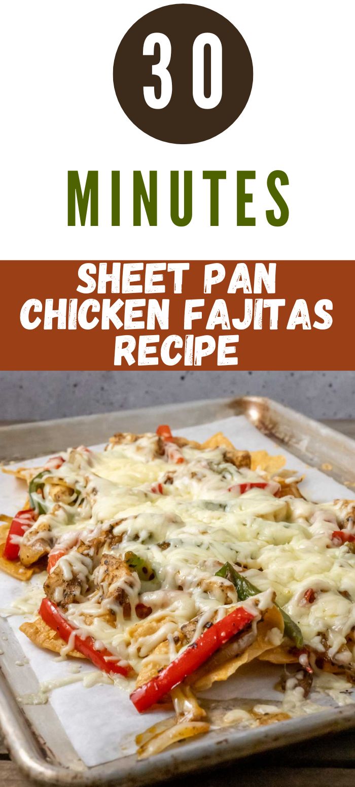 Chicken Fajita Tray Bake (Just 30 minutes and so good!) Zona