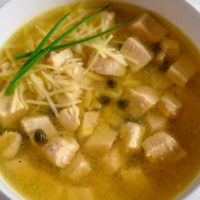 Chicken Piccata Soup