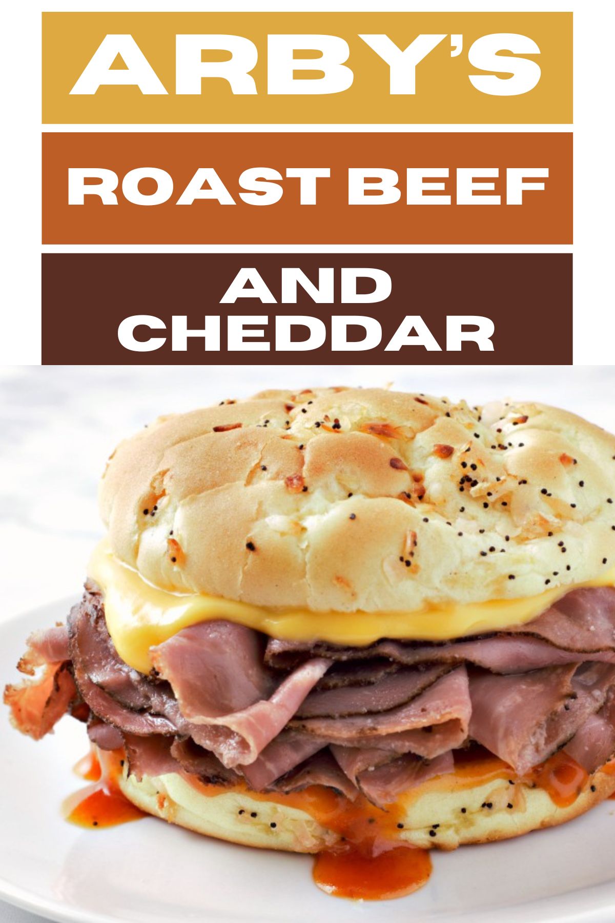 Arby's Roast Beef and Cheddar (4 Ingredients and 15 minuts!) Zona's