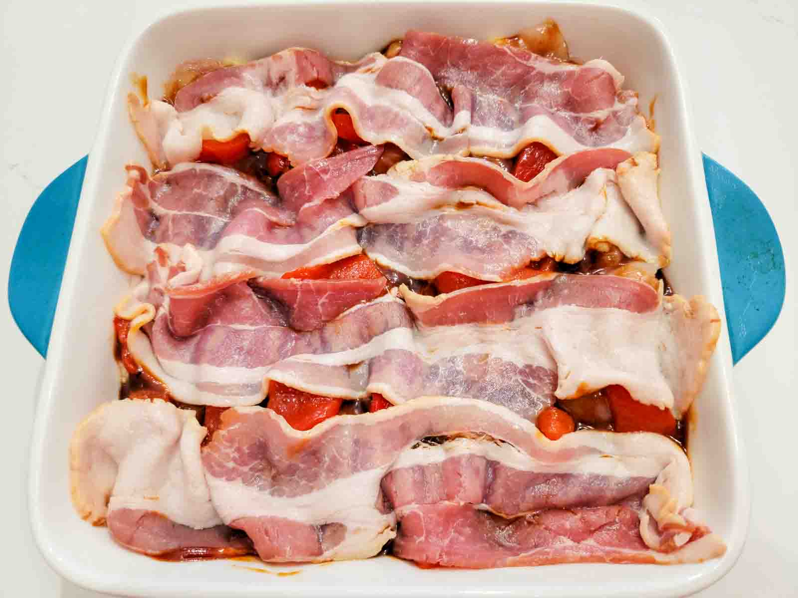 5 Ingredient Monterey Chicken Casserole (8 steps, and one pan) Zona's