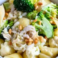 Chicken Broccoli Cauliflower Pasta