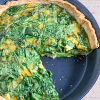 5 Ingredient Quiche with Spinach