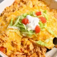 Chicken Taco Casserole