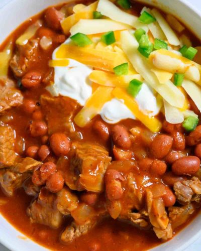 Beef Steak Chili