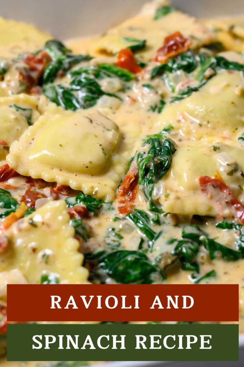 Tuscan Ravioli in a dish.
