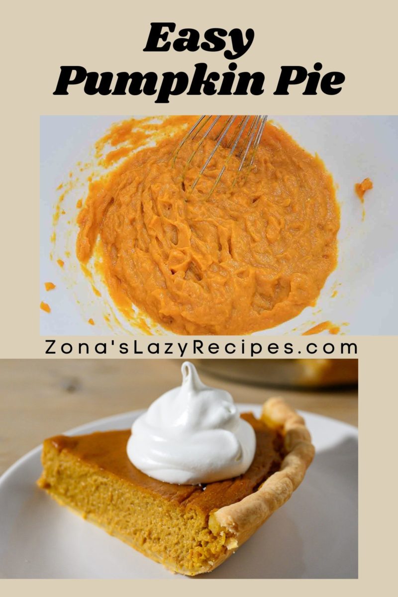 a slice of pumpkin pie on a plate and a bowl of pumpkin filling.